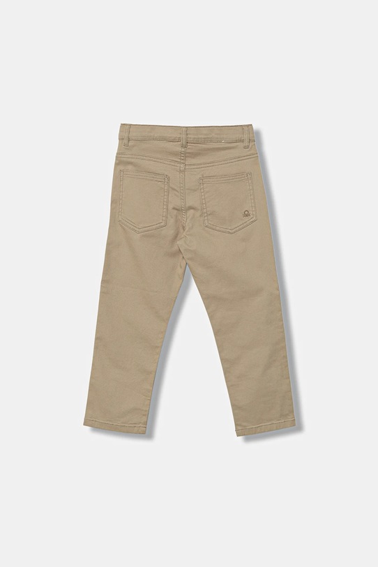 United Colors of Benetton spodnie dziecięce 4RHPGE009.P.seasonal beżowy AW25