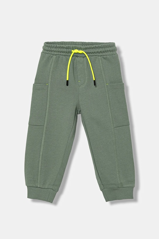 United Colors of Benetton pantaloni de trening din bumbac pentru copii bumbac verde 33NVGF052.P.seasonal