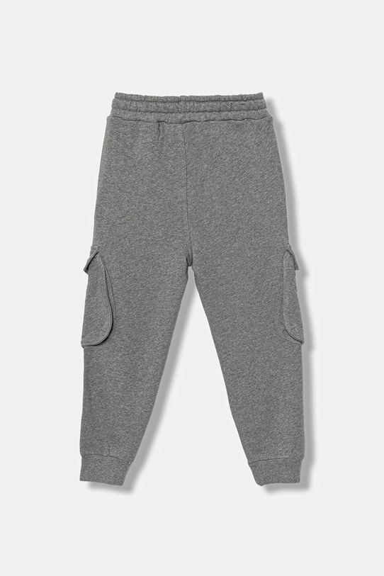 Παιδικό βαμβακερό παντελόνι United Colors of Benetton 3J68CF06I.G.seasonal γκρί AW25