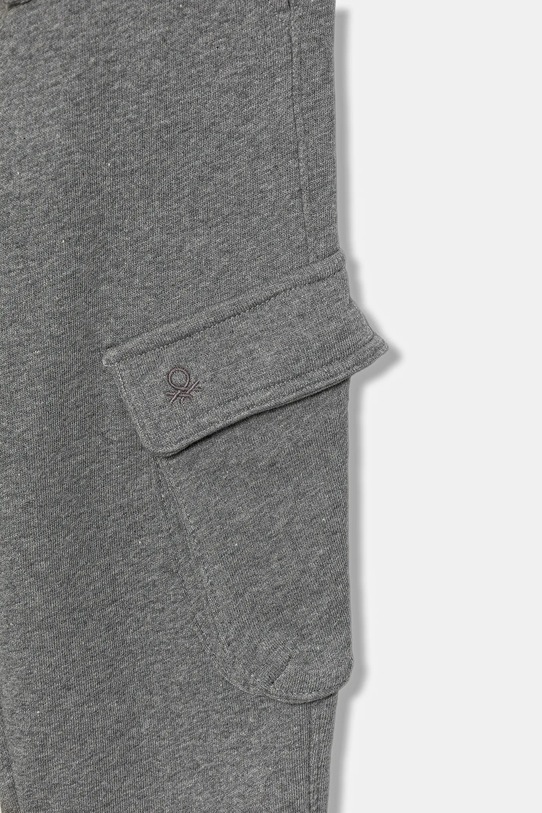 Αγορίστικα Παιδικό βαμβακερό παντελόνι United Colors of Benetton 3J68CF06I.G.seasonal γκρί