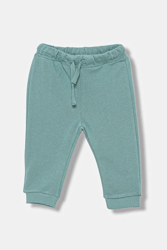 Детские хлопковые штаны United Colors of Benetton хлопок бирюзовый 3J68GF027.P.Season.9BYA