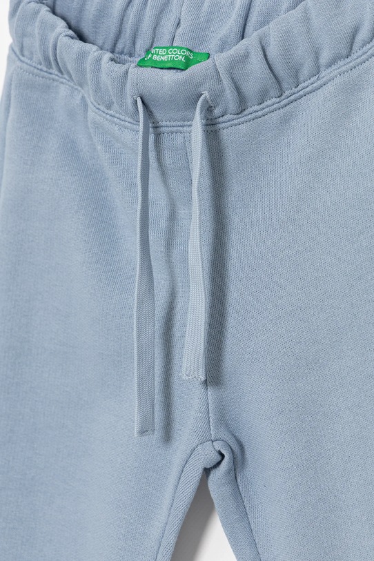 CHLAPEC Dětské bavlněné tepláky United Colors of Benetton 3J68GF027.P.Season.9BYA modrá
