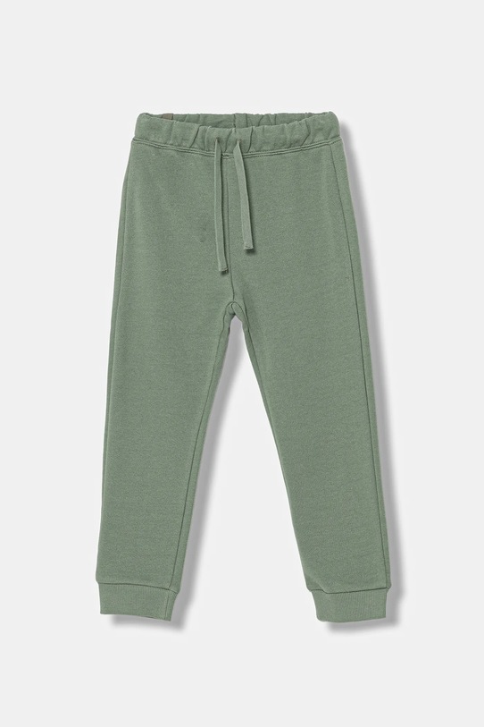 United Colors of Benetton spodnie dresowe bawełniane dziecięce bawełna zielony 3J68GF027.P.Season.9BYA