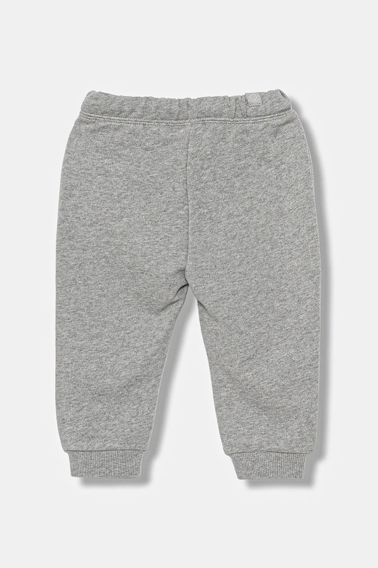 United Colors of Benetton pantaloni de trening din bumbac pentru copii 3J68GF027.P.Reprop.9BYA gri AW25
