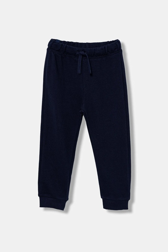 United Colors of Benetton spodnie dresowe bawełniane dziecięce bawełna granatowy 3J68GF027.P.Reprop.9BYA