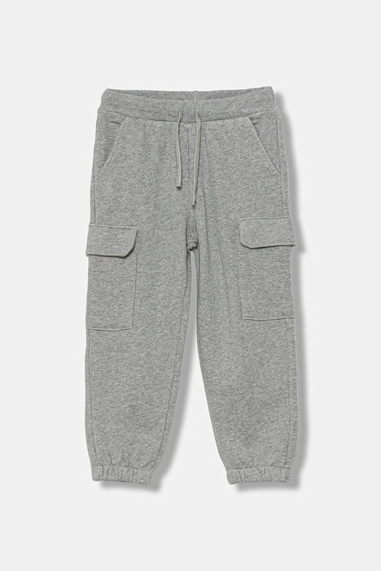 United Colors of Benetton spodnie bawełniane dziecięce bawełna szary 3J68GF045.P.seasonal