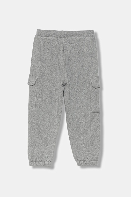 Παιδικό βαμβακερό παντελόνι United Colors of Benetton 3J68GF045.P.seasonal γκρί AW25