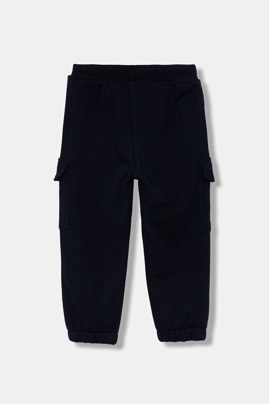 United Colors of Benetton spodnie bawełniane dziecięce 3J68GF045.P.seasonal granatowy AW25
