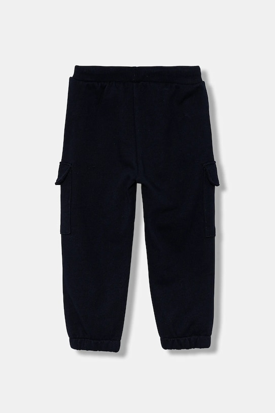 Дитячі бавовняні штани United Colors of Benetton 3J68GF045.P.seasonal темно-синій AW25