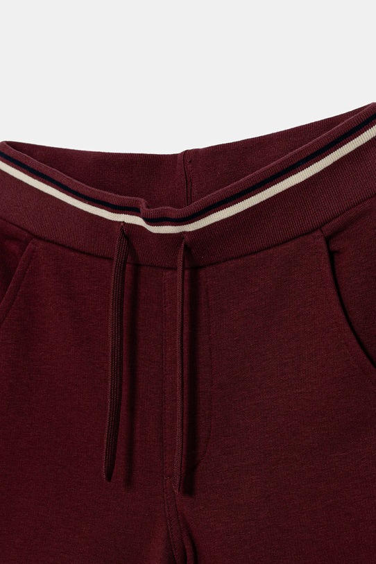 Băieți United Colors of Benetton pantaloni de trening pentru copii 32N4CF06E.G.seasonal burgundia