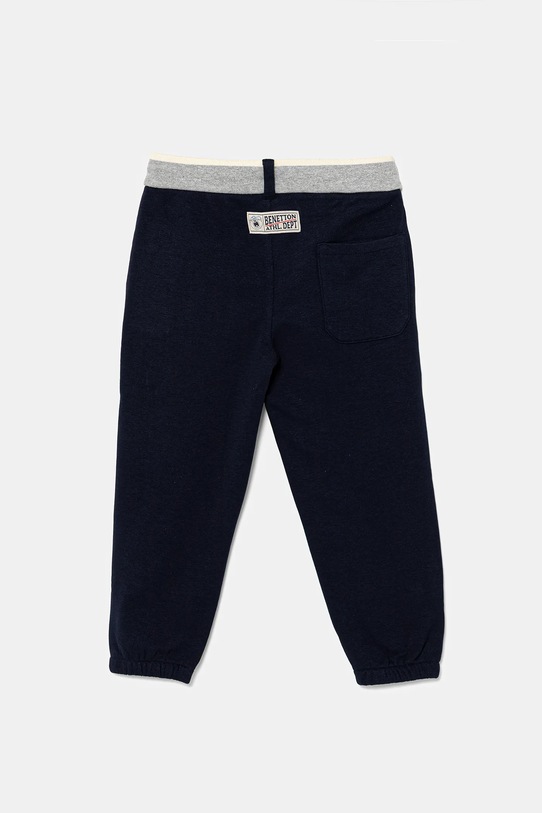 United Colors of Benetton pantaloni de trening pentru copii 32N4GF050.P.seasonal bleumarin AW25
