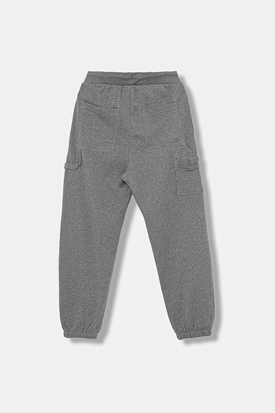 United Colors of Benetton spodnie dresowe bawełniane dziecięce 3J68CF06L.G.seasonal szary AW25