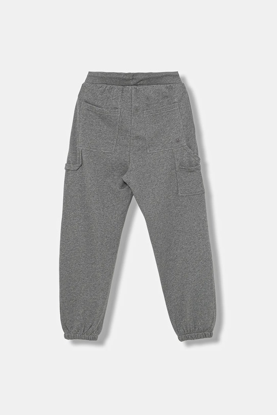 United Colors of Benetton pantaloni de trening din bumbac pentru copii 3J68CF06L.G.seasonal gri AW25