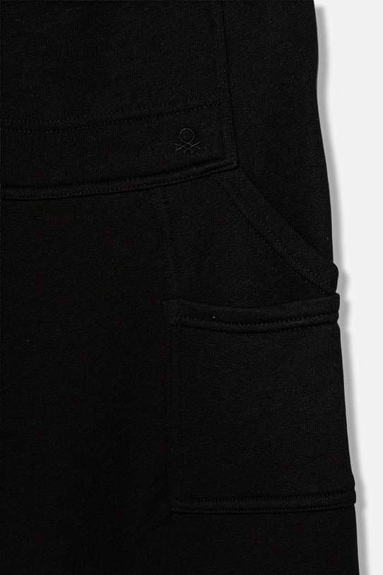 Chlapec Detské bavlnené tepláky United Colors of Benetton 3J68CF06L.G.seasonal čierna
