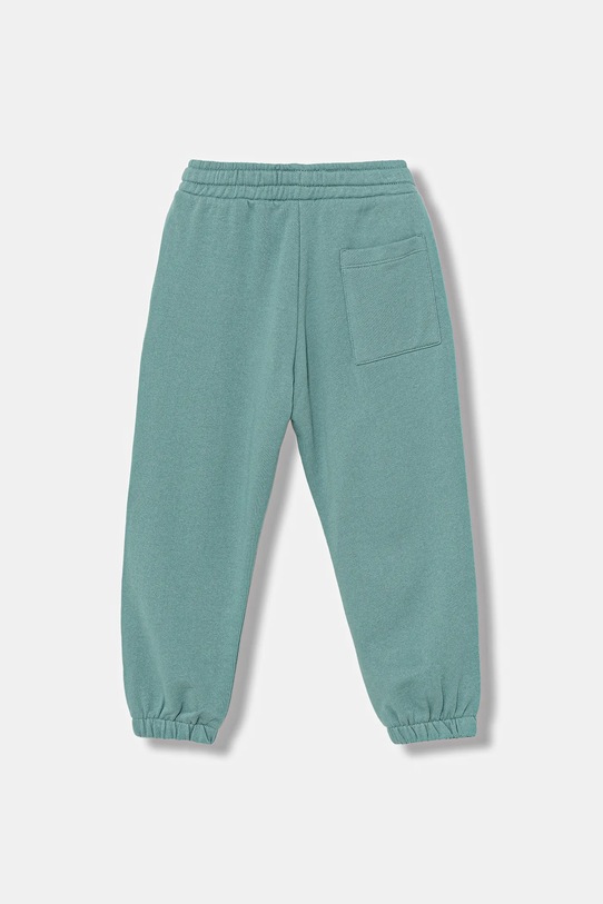 Дитячі бавовняні штани United Colors of Benetton 3J68GF04Z.P.seasonal бірюзовий AW25
