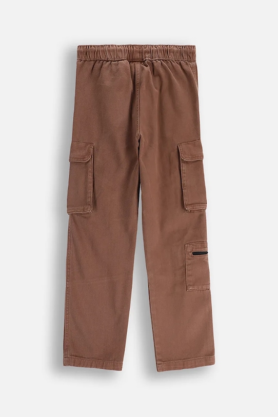 Coccodrillo pantaloni ZC5119101CBJ maro AW25