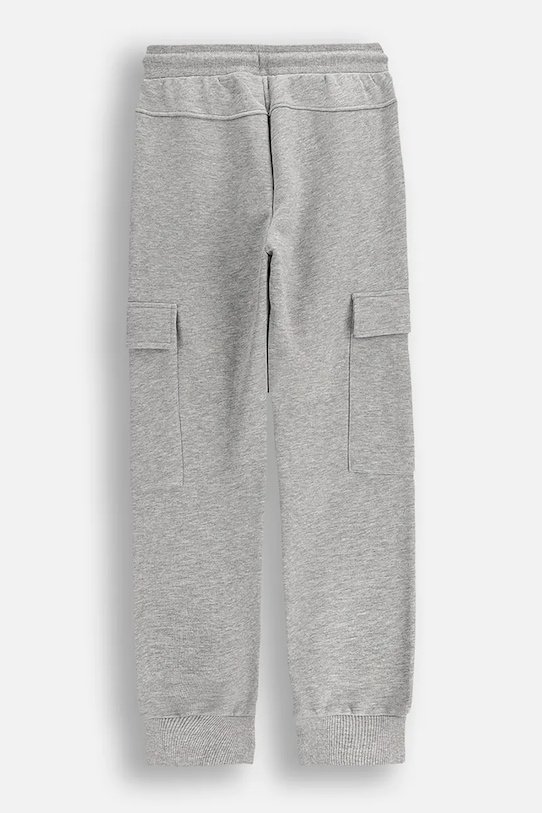 Coccodrillo pantaloni de bumbac pentru copii ZC5120101CBJ gri AW25