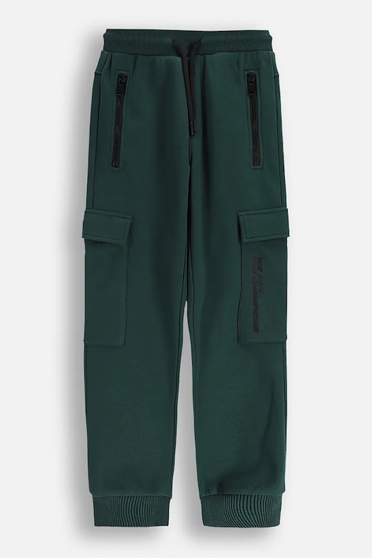 Coccodrillo pantaloni de bumbac pentru copii bumbac turcoaz ZC5120101CBJ