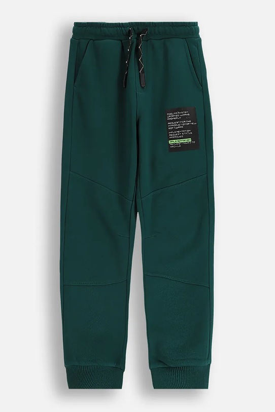 Detské tepláky Coccodrillo ZC5120102XBJ zelená AW25