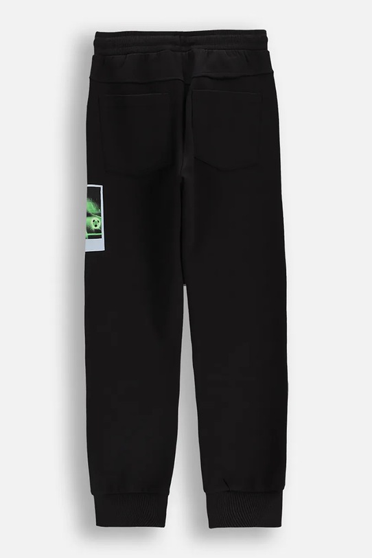 Detské tepláky Coccodrillo ZC5120103XBJ čierna AW25