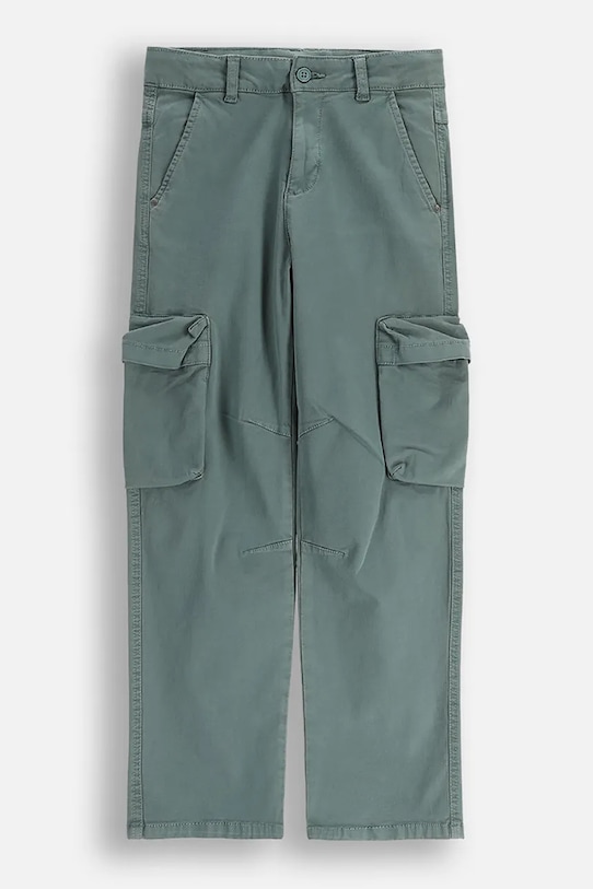 Coccodrillo pantaloni copii bumbac verde ZC5119101YBJ