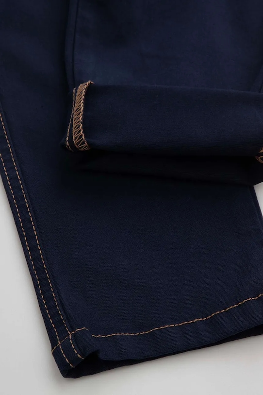 Detské nohavice Coccodrillo tmavomodrá ZC5119101YBK