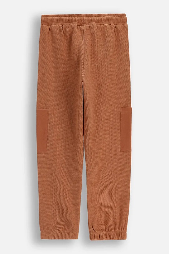 Coccodrillo pantaloni de bumbac pentru copii ZC5120103YBK maro AW25