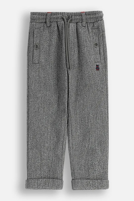 Coccodrillo spodnie niemowlęce tkanina szary ZC5120102EBB