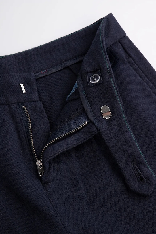 Coccodrillo spodnie z bawełną dziecięce granatowy ZC5120101EJB