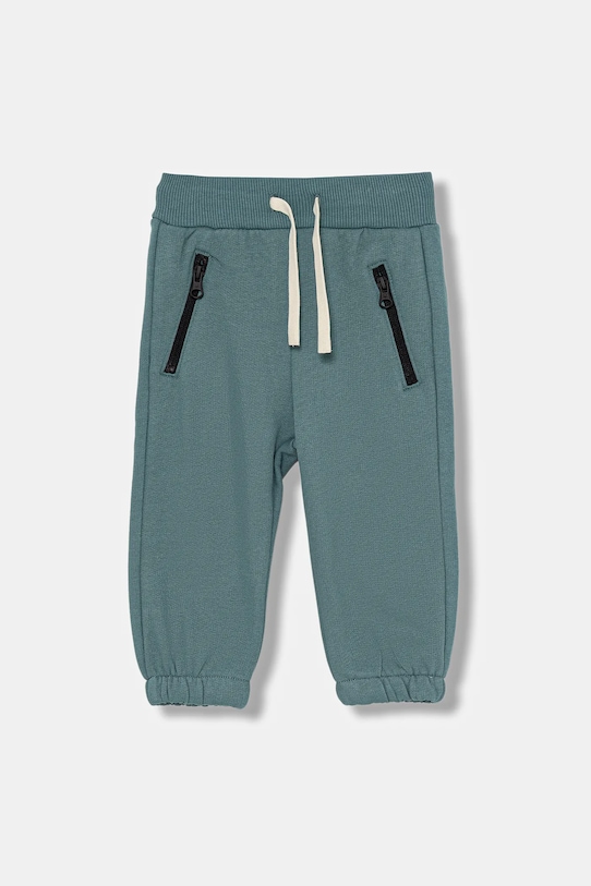 United Colors of Benetton spodnie dresowe dziecięce dzianina zielony 3J73GF057.P.Seasonal