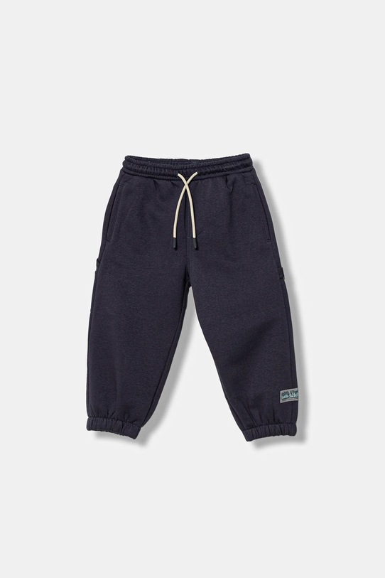 United Colors of Benetton spodnie dresowe dziecięce dzianina granatowy 3YBPGF059.P.Seasonal
