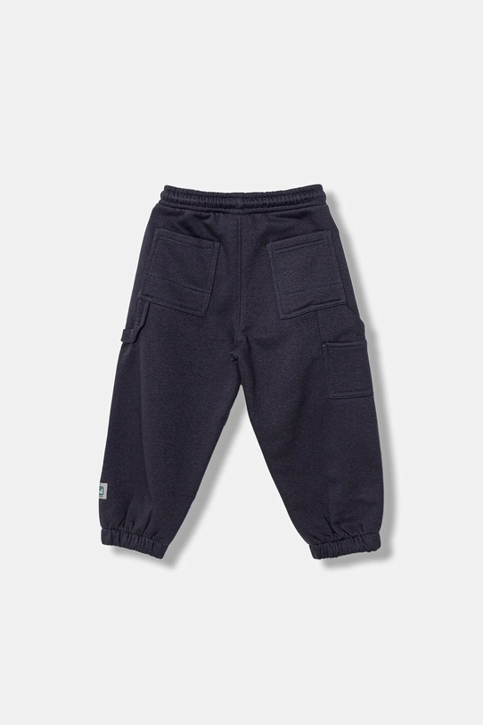United Colors of Benetton spodnie dresowe dziecięce 3YBPGF059.P.Seasonal granatowy AW25
