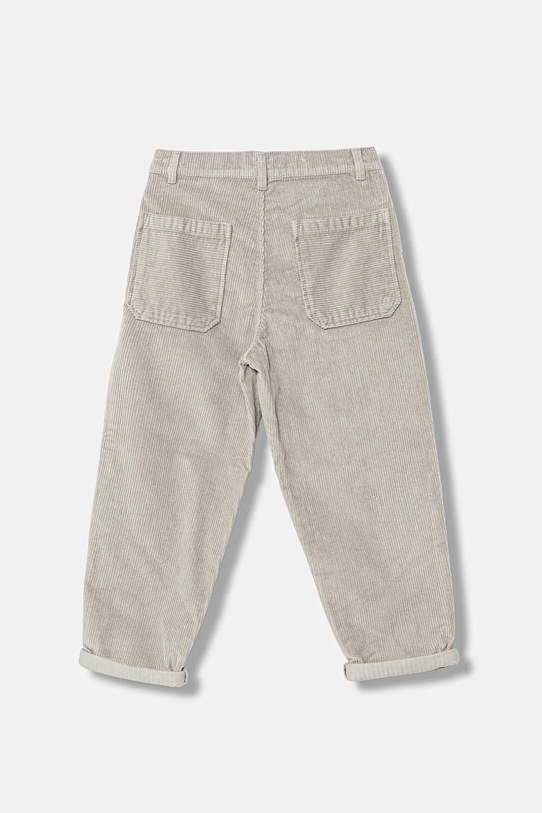 United Colors of Benetton spodnie sztruksowe dziecięce 4IKTCF058.G.Seasonal szary AW25