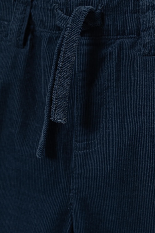 Băieți United Colors of Benetton pantaloni de catifea reiată pentru bebeluși 4O5GAF01B.W.reproposed bleumarin