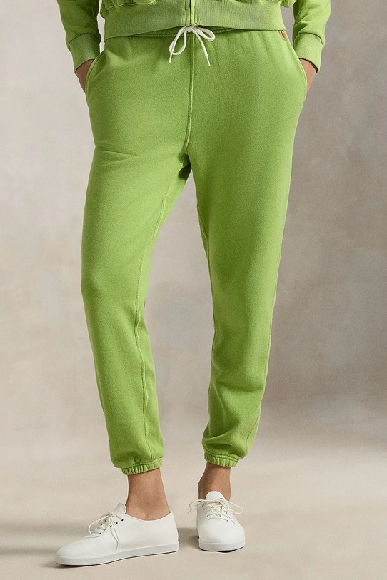 Спортен панталон Polo Ralph Lauren трикотаж зелен 211971694