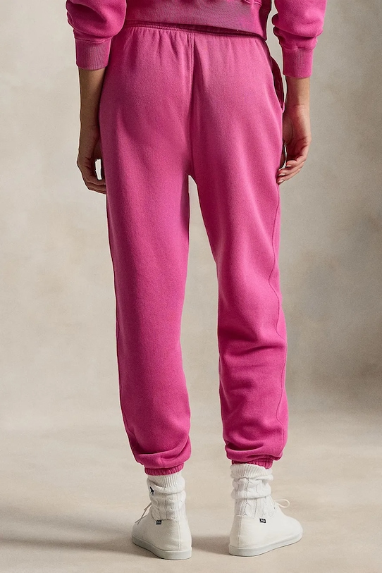 Spodnji del trenirke Polo Ralph Lauren 211971700 roza SS26