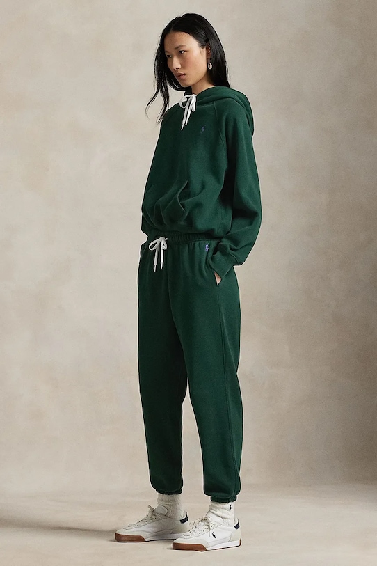 Odzież Polo Ralph Lauren spodnie dresowe 211971700 zielony