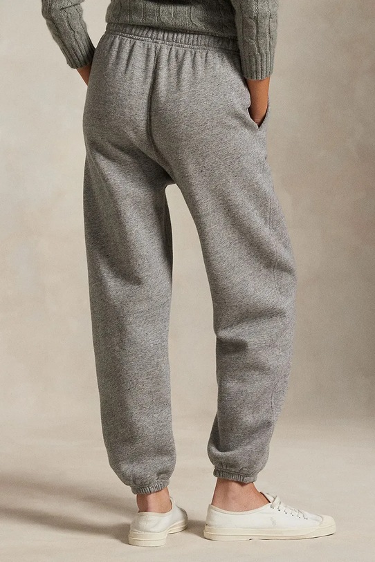 Polo Ralph Lauren spodnie dresowe damskie 211971700 szary SS26