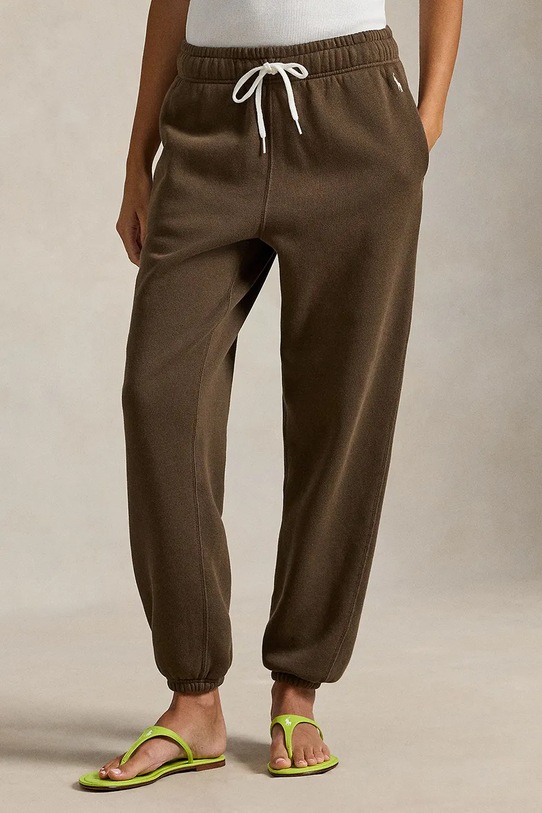 Polo Ralph Lauren spodnie dresowe dzianina zielony 211971700