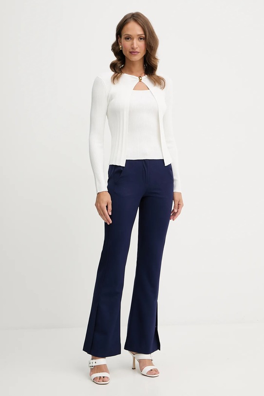 Patrizia Pepe spodnie 8P0754.A623 granatowy AW25