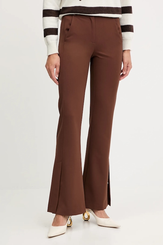 Patrizia Pepe pantaloni panza maro 8P0754.A623