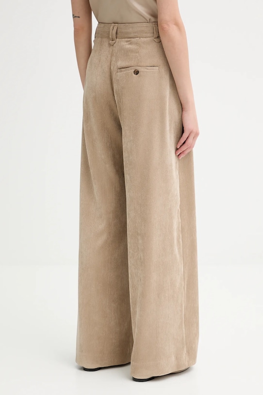 Îmbrăcăminte MUNTHE pantaloni de catifea cord LELOUIS 253143025310 maro