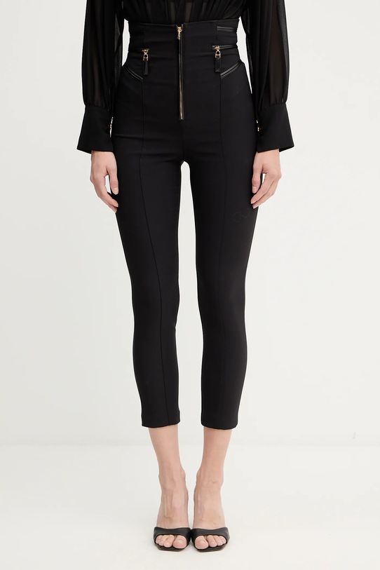 Elisabetta Franchi pantaloni potrivit negru PA11956E2