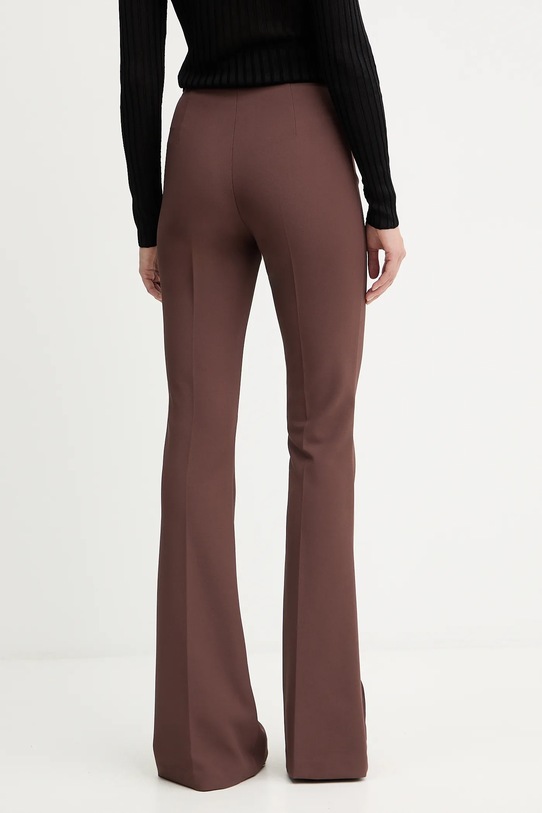 Odzież Elisabetta Franchi spodnie PA12256E2 brązowy