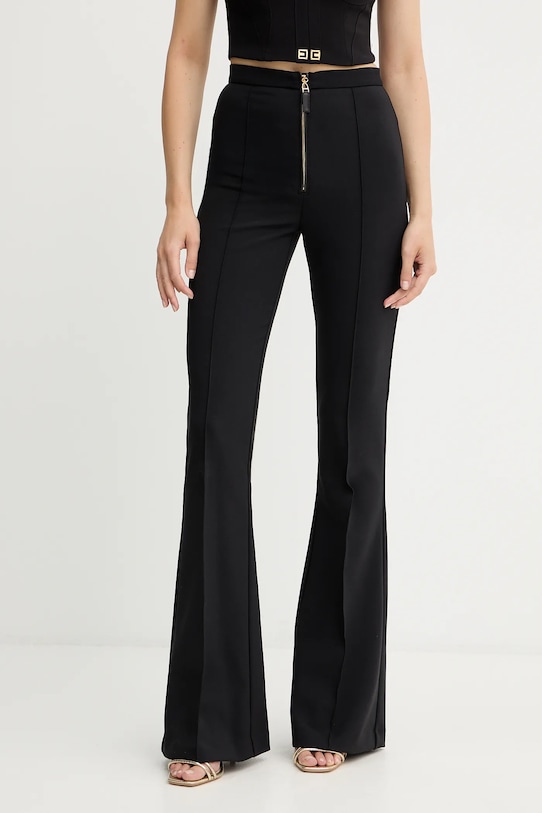 Elisabetta Franchi pantaloni panza negru PA12256E2