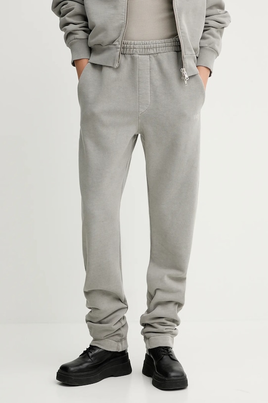 Won Hundred spodnie dresowe bawełniane bawełna szary 3693.12082