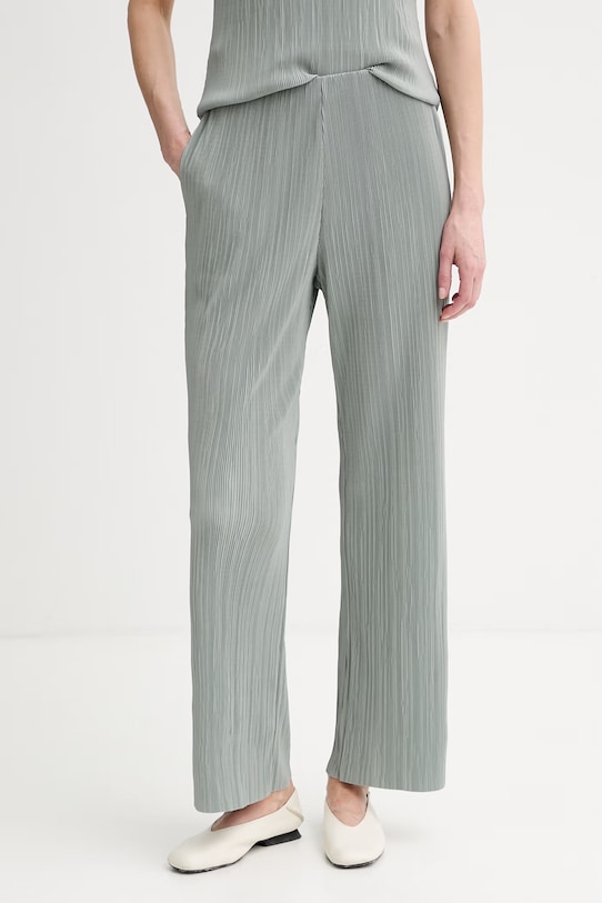 Calvin Klein nohavice loungwear dámske zelená LV044A200G