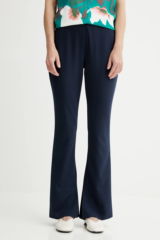 Calvin Klein legginsy z elastanem granatowy LV044C297G