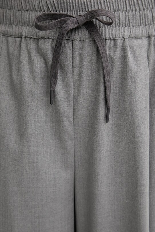 Samsoe Samsoe pantaloni SARILA gri F25200049