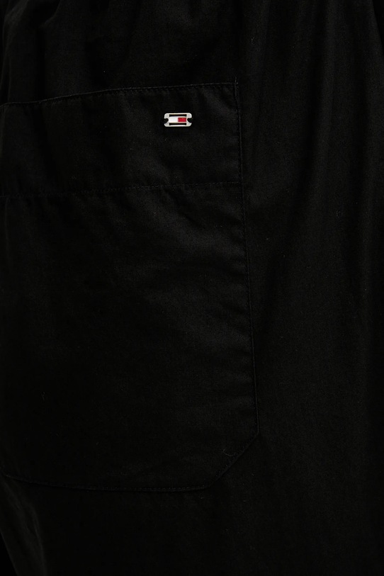 Бавовняні штани Tommy Hilfiger чорний WW0WW45891